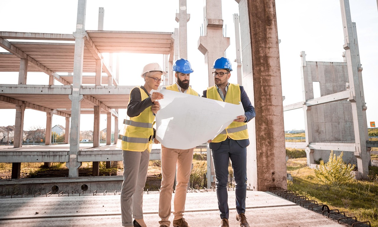 steel structure construction building